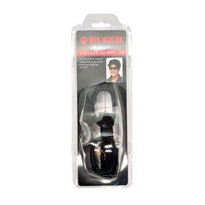 Ruger Intimidator Soft Air Goggles Anti-Fog Lens Elastic Strap Foam Pads UV400